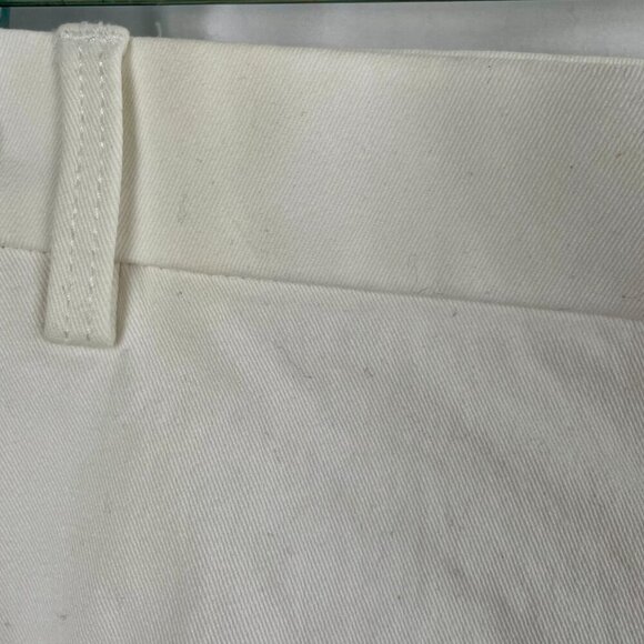 NWT Izod Saltwater Stretch Flat Front Washed Chino Cotton Short White Men's 38W - Picture 9 of 13